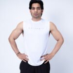 Coitonic Dry-Fit Delt Tank Top - White