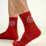 GripStride Socks - Red