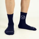 GripStride Socks - Navy Blue